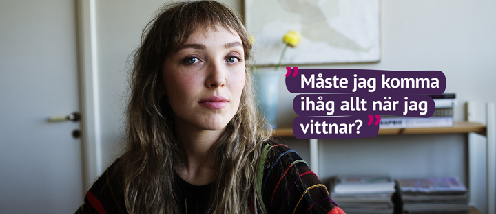 Kvinna i hemmet som tänker: Måste jag komma ihåg allt när jag vittnar?