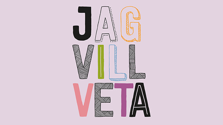 Illustration av Jag vill vetas logotyp.