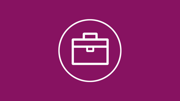 Illustration av portfölj